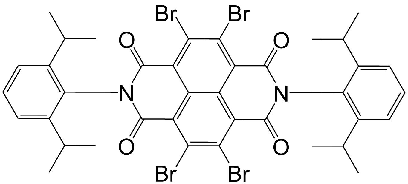 4,5,9,10-Tetrabromo-2,7-bis(2,6-diisopropylphenyl)benzo[lmn][3,8]phenanthroline-1,3,6,8(2H,7H)-tetraone/943148-75-2